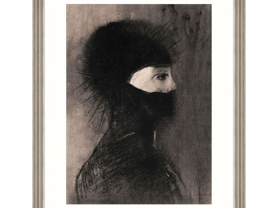 Κάδρο Amor FA13410 60x80cm Black-White MindTheGap Κάθετοι Ξύλο,Γυαλί