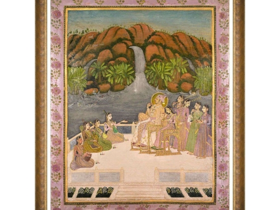Κάδρο Portrait Of Sardar Singh FA13436 70x90cm Multi MindTheGap Κάθετοι Ξύλο,Γυαλί