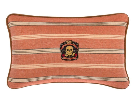 Μαξιλάρι Διακοσμητικό (Με Γέμιση) Oregon Stripes LC40159 60x40cm Multi-Orange MindTheGap 60X40 60x40cm Ύφασμα