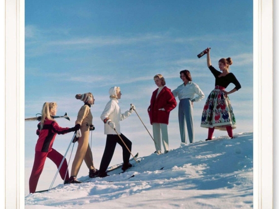 Κάδρο Après-Ski FA13450 70x70cm Multi MindTheGap Τετράγωνοι Ξύλο,Γυαλί