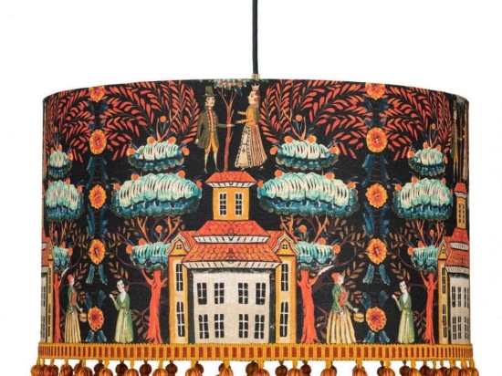 Φωτιστικό Οροφής Tales Of Tyrol CL50542 Φ45x28cm 1xE27 60W Multi MindTheGap