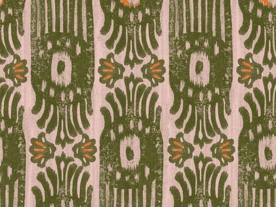 Ταπετσαρία Ikat WP20818 Multi-Green MindTheGap 52x900cm