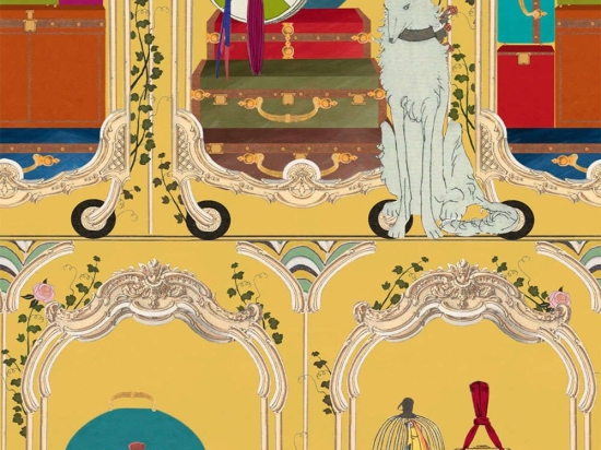 Ταπετσαρία Fancy Trip WP20776 Multi-Yellow MindTheGap 52x900cm