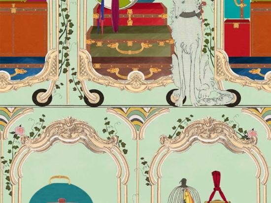 Ταπετσαρία Fancy Trip WP20778 Multi-Turquoise MindTheGap 52x900cm
