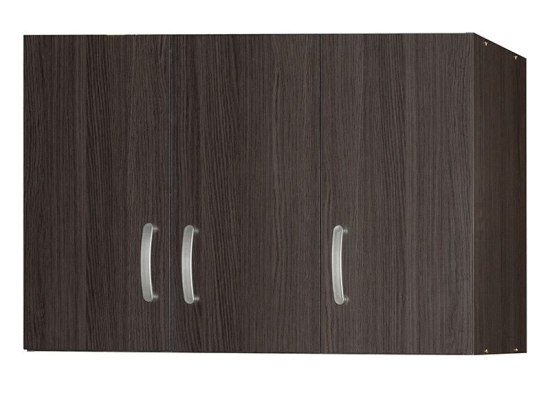 Πατάρι ντουλάπας Zelia pakoworld τρίφυλλο wenge eo 90x42x60εκ