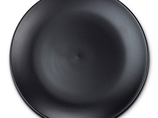 Πιάτο Κεραμικό Στρογγυλό Ρηχό Soho 10-141-051 Φ21cm Black Nava Κεραμικό