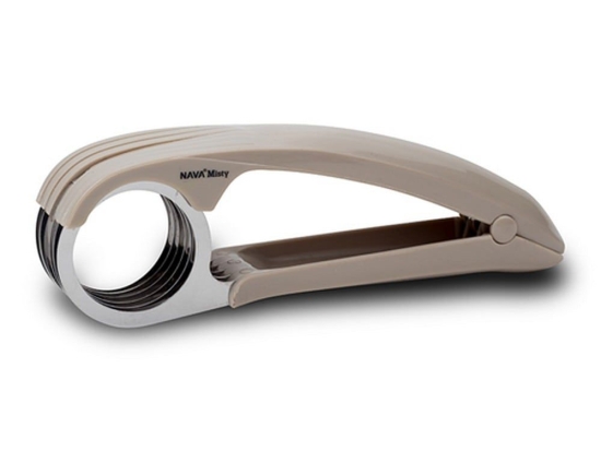 Κόπτης Μπανάνας Misty 10-111-101 Με Ανοξείδωτη Λάμα 17,5cm Ecru Nava Ανοξείδωτο Ατσάλι