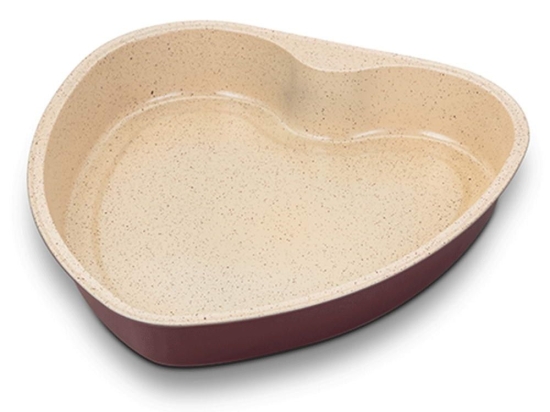 Φόρμα Κέικ Αντικολλητική Terrestrial 10-103-048 33x531,5x5cm Bordeaux Nava Αλουμίνιο