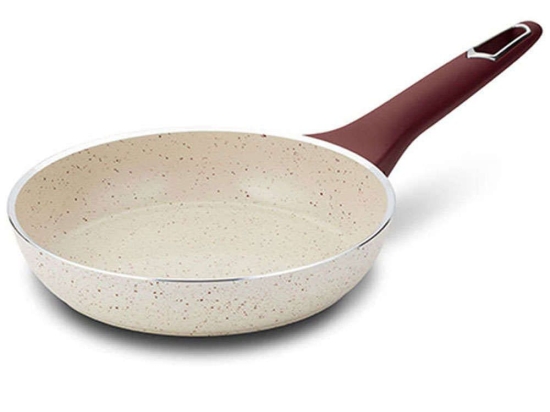 Τηγάνι Αντικολλητικό Terrestrial 10-044-003 26cm Bordo-Beige Nava 26cm Αλουμίνιο