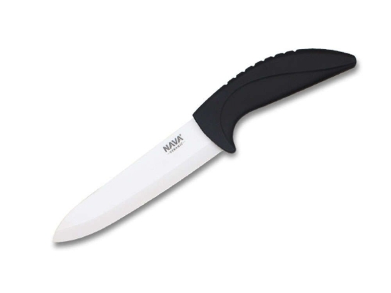 Μαχαίρι Chef Κεραμικό Misty 10-058-001 27cm Black Nava Κεραμικό