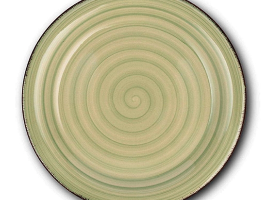 Πιάτο Ρηχό Lines 10-099-201 Φ27cm Green Nava Κεραμικό
