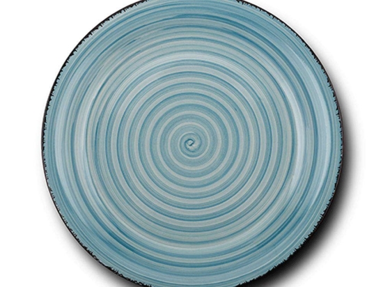 Πιάτο Ρηχό Lines 10-099-221 Φ27cm Blue Nava Κεραμικό
