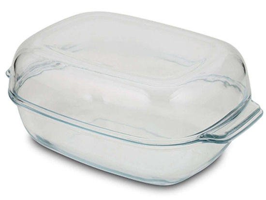 Πυρίμαχο Σκεύος Με Καπάκι Arizona 10-143-108 14,3x22,6x34,5cm 5,7lt Clear Nava Γυαλί