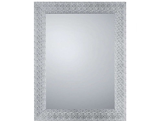 Καθρέπτης Τοίχου Ariane 1010106 88x70cm Silver Mirrors & More Πλαστικό, Γυαλί