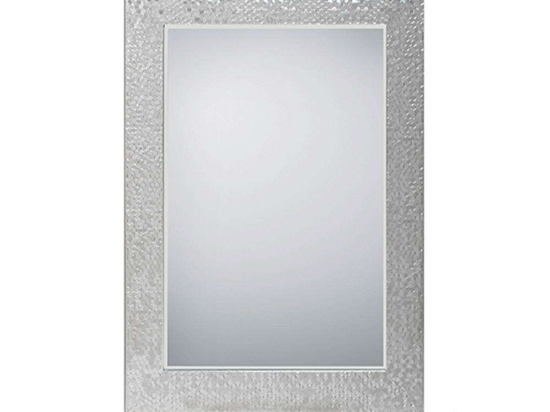 Καθρέπτης Τοίχου Helena 1090187 55x70cm Silver Mirrors & More Πλαστικό, Γυαλί