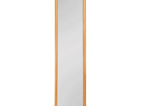 Καθρέπτης Τοίχου Loreley 1060279 35x125cm Gold Mirrors & More Ξύλο,Γυαλί