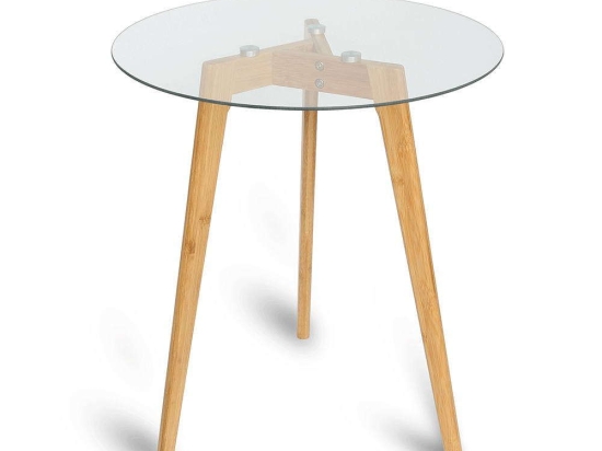 Τραπεζάκι Βοηθητικό Lotta 1730130 Φ45x50cm Natural Mirrors & More