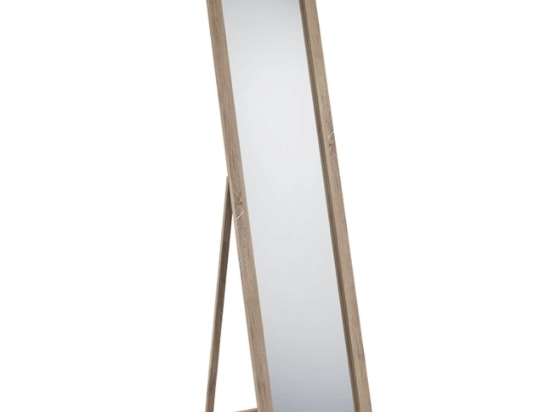 Καθρέπτης Δαπέδου Antonia 2050330 50x170cm Oak Mirrors & More Mdf,Γυαλί