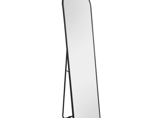 Καθρέπτης Δαπέδου Britt 2210102 40x160cm Black Mirrors & More Μέταλλο,Γυαλί