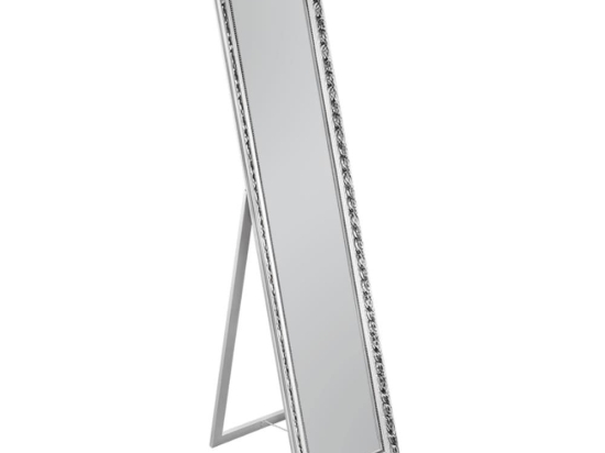 Καθρέπτης Δαπέδου Sonja 1070587 40x160cm Silver Mirrors & More Ξύλο,Γυαλί
