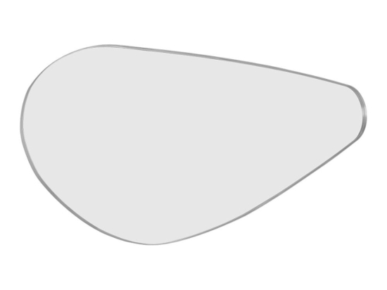 Καθρέπτης Τοίχου Britta 1430789 70x170cm Silver Mirrors & More Μέταλλο,Γυαλί