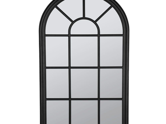 Καθρέπτης Τοίχου Kathi 1680102 100x180cm Black Mirrors & More Ξύλο,Γυαλί