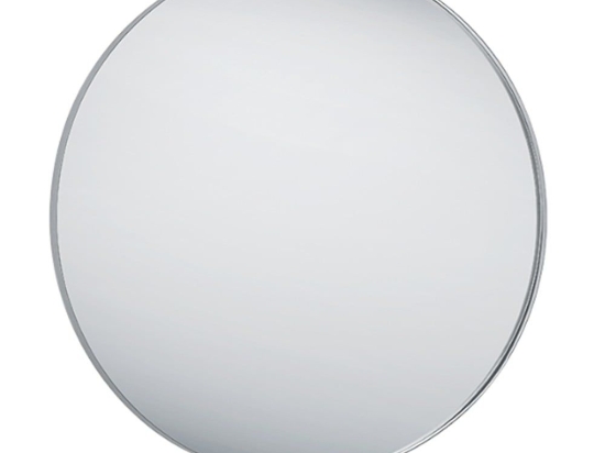 Καθρέπτης Τοίχου Στρογγυλός Britta 1430489 110cm Silver Mirrors & More Μέταλλο,Γυαλί