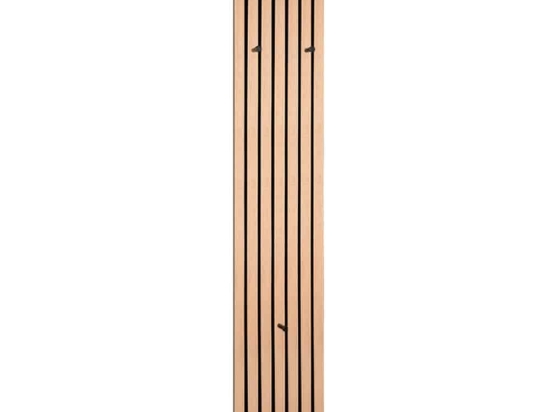 Κρεμάστρα Τοίχου Grace 2270498 25x160cm Natural-Black Mirrors & More Mdf