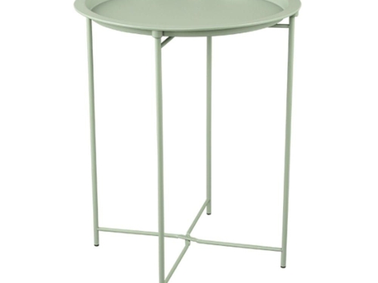 Τραπεζάκι Βοηθητικό Caro 2380115 43x51cm Mint Mirrors & More