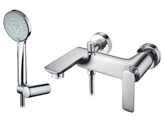 Μπαταρία Μπανιέρας Ermosa 090923901 Chrome Pyramis Μέταλλο
