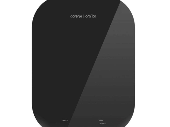 Ζυγαριά Κουζίνας Ψηφιακή 10Kg Oraito 040052801 17x2x21,8cm Black Gorenje