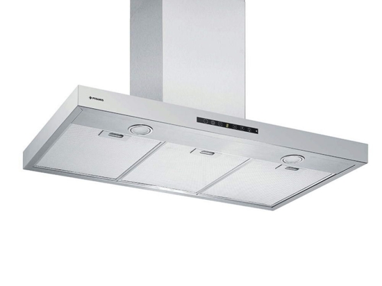 Απορροφητήρας Καμινάδα Agilo 065036401 90cm Inox Pyramis Ανοξείδωτο Ατσάλι