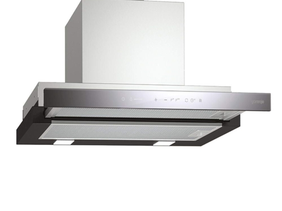Απορροφητήρας Συρόμενος 065038201 60cm Black Gorenje Γυαλί