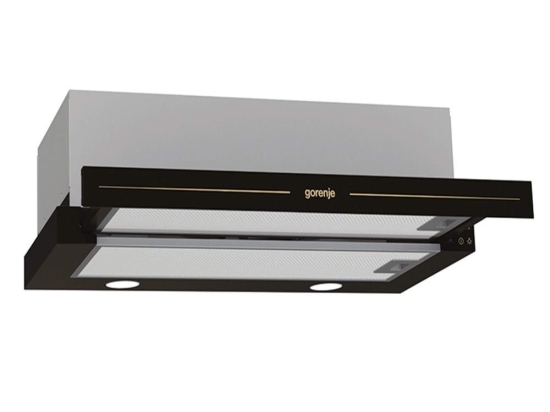 Απορροφητήρας Συρόμενος Classico 065038401 60cm Inox-Black Gorenje
