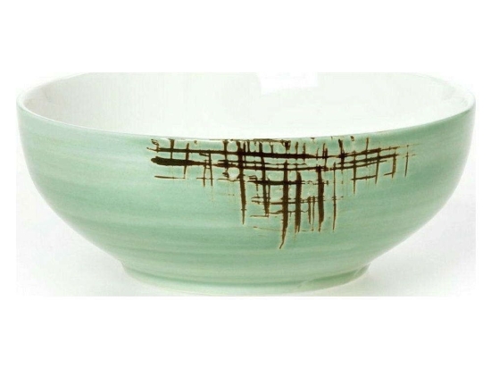 Μπωλ Δημητριακών Country 37.120.123 Φ16cm Green Cryspo Trio Πορσελάνη