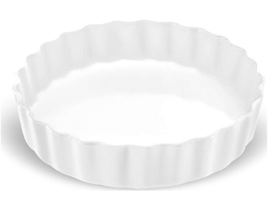 Φόρμα Τάρτας Πυρίμαχη 26.000.86 30,5x30,5x6cm White Cryspo Trio Πορσελάνη