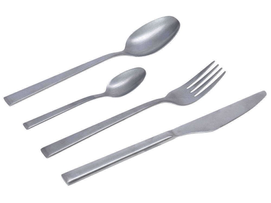 Μαχαιροπίρουνα Durable (Σετ 24Τμχ) 45.562.02 Inox Cryspo Trio 24 τμχ Ανοξείδωτο Ατσάλι