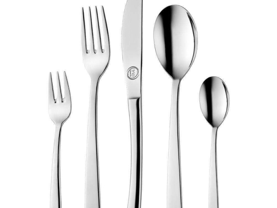 Μαχαιροπίρουνα Move (Σετ 72Τμχ) 45.980.072 Σε Βαλίτσα Inox Cryspo Trio 72 τμχ Ανοξείδωτο Ατσάλι