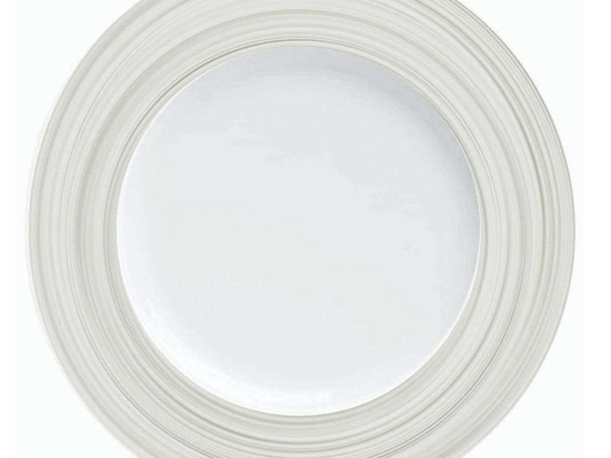 Πιάτο Ρηχό Pinelies 24.471.01 Φ27cm Beige Cryspo Trio Πορσελάνη