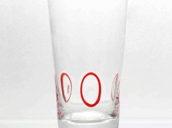 Ποτήρι Νερού Circles 52.110.50 Red Cryspo Trio Γυαλί