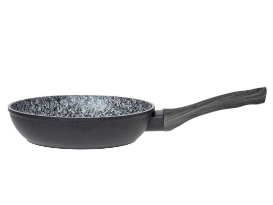 Τηγάνι Αντικολλητικό Granite 70.030.30 Φ30cm Black Cryspo Trio 30cm Αλουμίνιο
