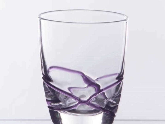 Ποτήρι Ουίσκι X-treme 52.982.51 350ml Amethyst Cryspo Trio Γυαλί