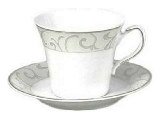 Φλυτζάνι Καφέ Loren 24.268.17 Beige-Multi Cryspo Trio Πορσελάνη