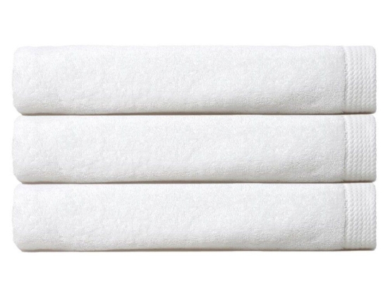 Πετσέτα 02.100.01 White Cryspo Trio Χεριών 30x50cm 100% Βαμβάκι