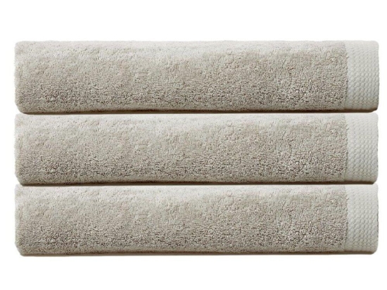 Πετσέτα 02.104.02 Light Grey Cryspo Trio Προσώπου 50x90cm 100% Βαμβάκι
