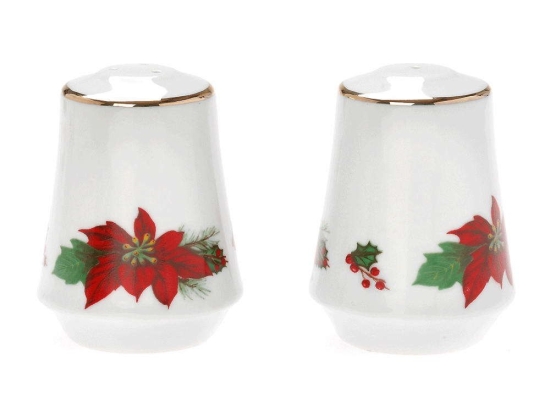 Αλατοπίπερο Poinsettia (Σετ 2Τμχ) 06.241.94 Multi Cryspo Trio