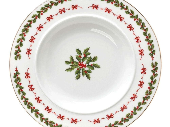Πιάτο Βαθύ Noel 06.243.02 Φ22cm Multi Cryspo Trio