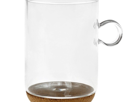 Κούπα 2031 10.031.25 340ml Clear-Natural Cryspo Trio Γυαλί,Φελλός