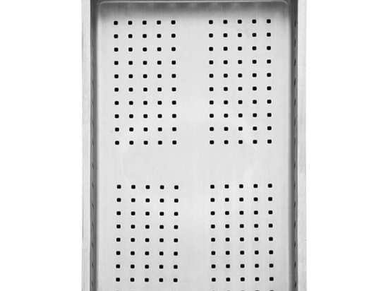 Καλάθι Αποστράγγισης BL-517 Για Νεροχύτη 39,8x23x5,5cm Ανοξείδωτο Inox Karag Ανοξείδωτο Ατσάλι