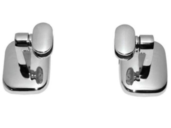 Στηρίγματα Καθρέπτη (Σετ 2Τμχ) Για Αμεα Care 7292 Chrome Karag Αλουμίνιο